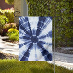 Tie Dye Shibori Print House Flag