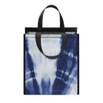 Tie Dye Shibori Print Insulated Lunch Tote