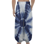 Tie Dye Shibori Print Lantern Pants