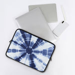 Tie Dye Shibori Print Laptop Sleeve
