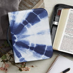 Tie Dye Shibori Print Leather Bible Cover