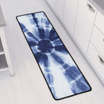 Tie Dye Shibori Print Long Kitchen Mat