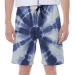 Tie Dye Shibori Print Men's Beach Shorts
