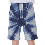 Tie Dye Shibori Print Men's Beach Shorts