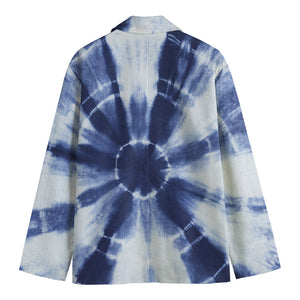 Tie Dye Shibori Print Men's Blazer