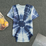 Tie Dye Shibori Print Men's Bodysuit