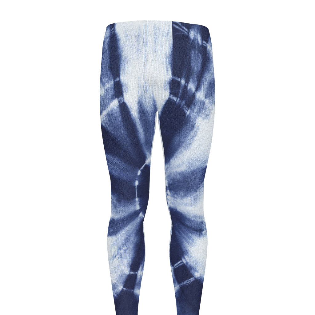 Tie Dye Shibori Print Men's leggings