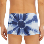 Tie Dye Shibori Print Men's Short Boxer Briefs