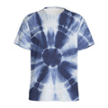 Tie Dye Shibori Print Men's Athletic T-Shirt