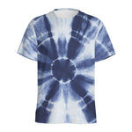 Tie Dye Shibori Print Men's Sports T-Shirt