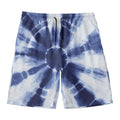 Tie Dye Shibori Print Men's Swim Trunks