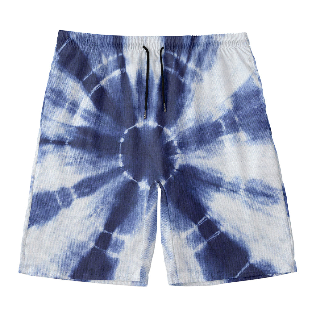 Tie Dye Shibori Print Men's Swim Trunks