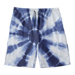 Tie Dye Shibori Print Men's Swim Trunks