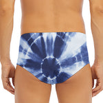 Tie Dye Shibori Print Men's Triangle Swim Briefs