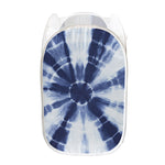 Tie Dye Shibori Print Mesh Laundry Hamper