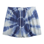 Tie Dye Shibori Print Mesh Shorts