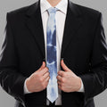 Tie Dye Shibori Print Necktie