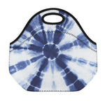 Tie Dye Shibori Print Neoprene Lunch Bag