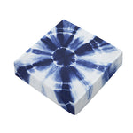Tie Dye Shibori Print Outdoor Seat Cushion Cover