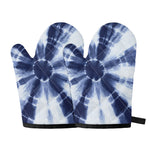 Tie Dye Shibori Print Oven Mitts