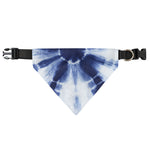 Tie Dye Shibori Print Over The Collar Dog Bandana