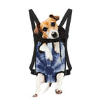 Tie Dye Shibori Print Pet Carrier Backpack