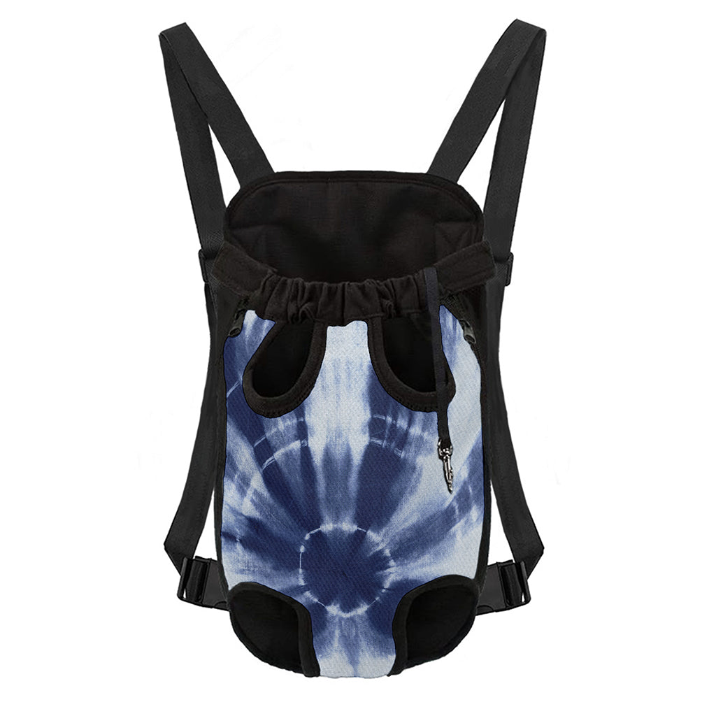 Tie Dye Shibori Print Pet Carrier Backpack