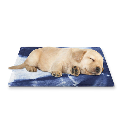 Tie Dye Shibori Print Pet Cooling Mat Cover