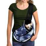 Tie Dye Shibori Print Pet Sling Carrier