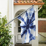 Tie Dye Shibori Print Polyester Flag