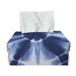 Tie Dye Shibori Print Rectangle Tissue Box Cover