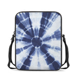 Tie Dye Shibori Print Rectangular Crossbody Bag