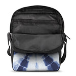 Tie Dye Shibori Print Rectangular Crossbody Bag