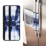 Tie Dye Shibori Print Refrigerator Handle Covers
