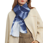 Tie Dye Shibori Print Scarf