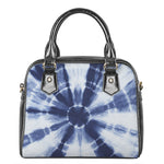 Tie Dye Shibori Print Shoulder Handbag