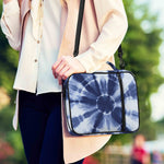 Tie Dye Shibori Print Shoulder Strap Bible Bag