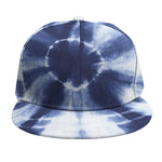 Tie Dye Shibori Print Snapback Cap