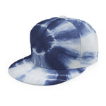 Tie Dye Shibori Print Snapback Cap