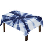 Tie Dye Shibori Print Tablecloth