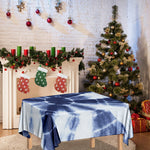 Tie Dye Shibori Print Tablecloth