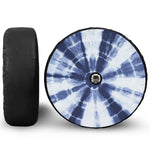 Tie Dye Shibori Print Tire Cover With Camera Hole