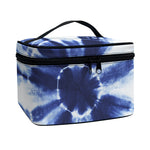Tie Dye Shibori Print Travel Makeup Bag