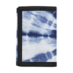 Tie Dye Shibori Print Trifold Wallet