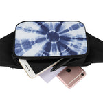 Tie Dye Shibori Print Waist Bag