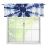 Tie Dye Shibori Print Window Valance