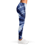 Tie Dye Shibori Print Women's Leggings