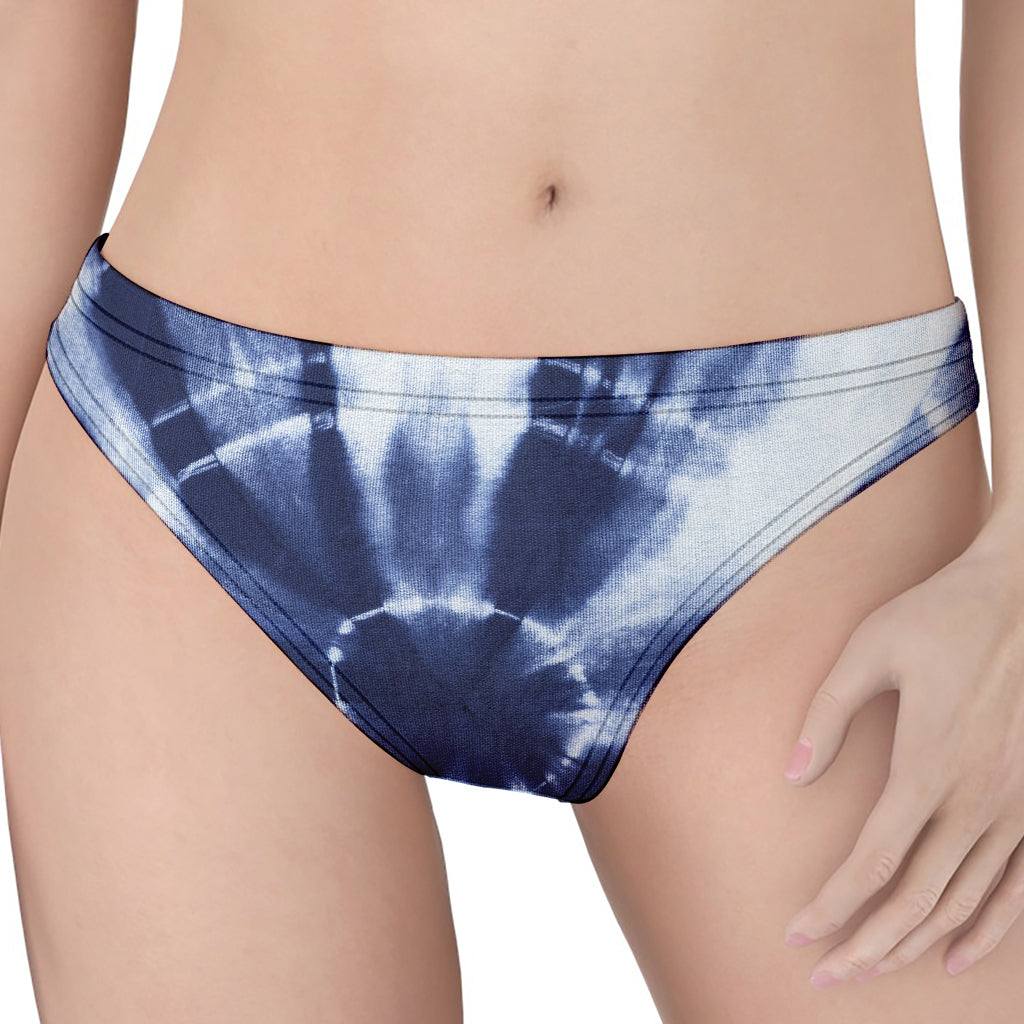 Tie Dye Shibori Print Women's Thong