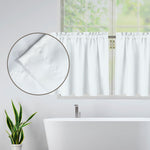 Aloha Summer Pineapple Pattern Print Tier Curtains