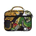 Tiger And Dragon Yin Yang Print Briefcase Bible Bag